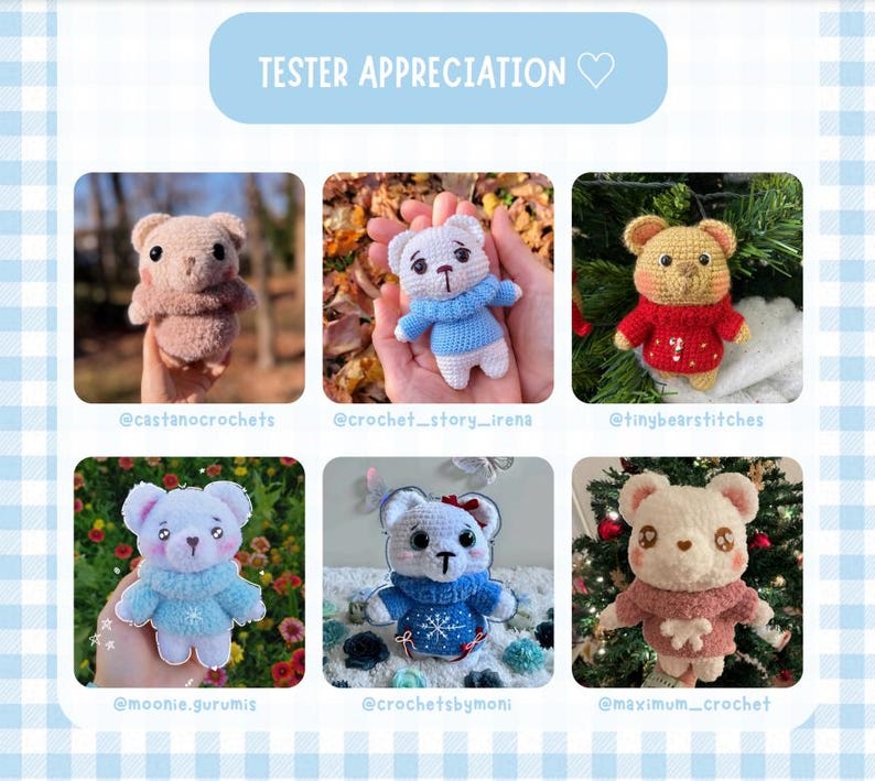 Polar Bear Crochet PDF Pattern - Etsy