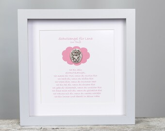 Geschenk zur Geburt oder Taufe,Schutzengelbild, Schutzengel, Geburt, Baby, Taufe,Taufgeschenk,Geschenk Kommunion,Geschenk Konfirmation