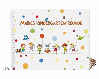 Originelles Freundebuch für den Kindergarten