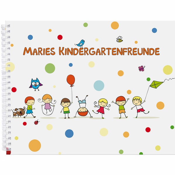 Originelles Freundebuch für den Kindergarten