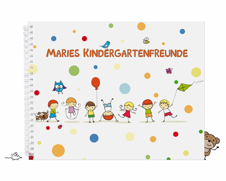 Originelles Freundebuch für den Kindergarten Bild 1