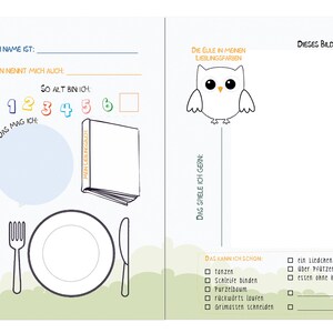 Owl Friends book with names image 4