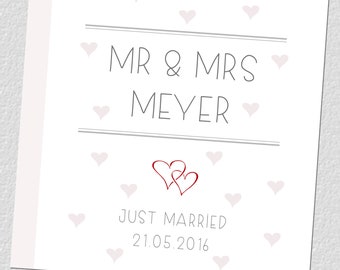 Libro di nozze - Mr & Mrs