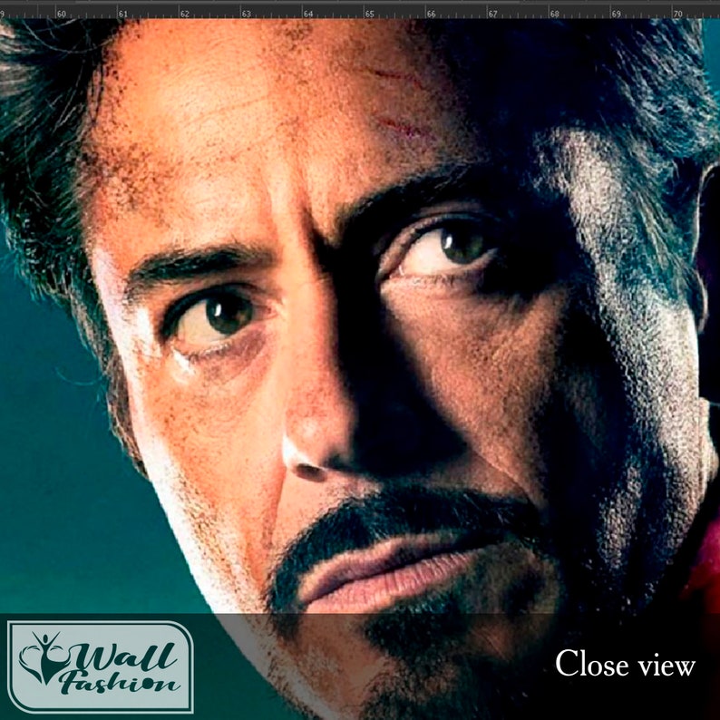 Iron Man EndGame Wall Art Marvel Comics Wall Mural Avengers Wallpaper I Love You 3000 Self Adhesive Wallpaper Peel and Stick Wallpaper X292