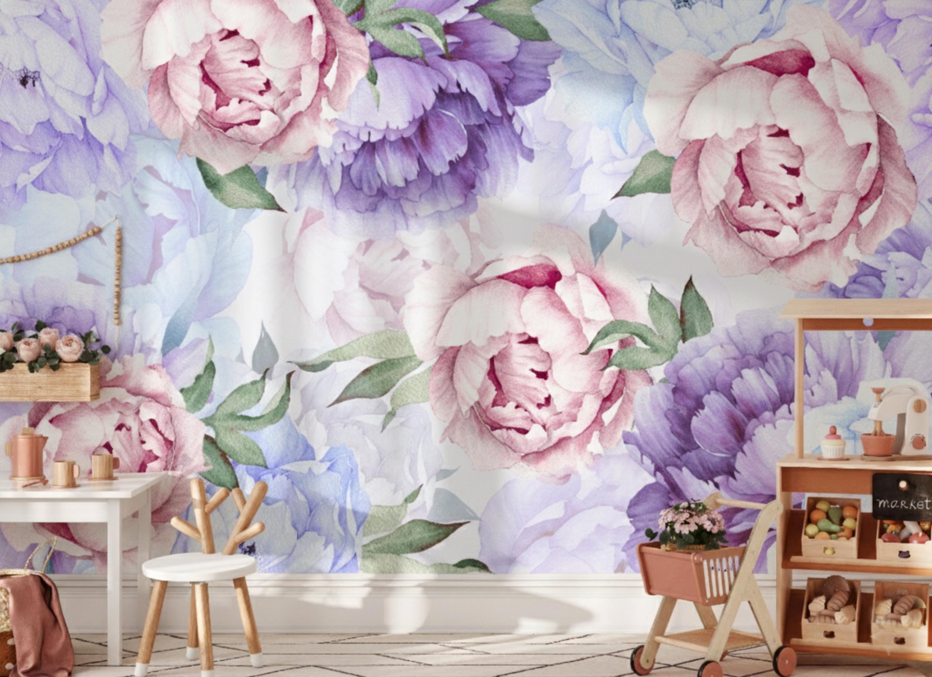 Purple Peony Flower Wallpaper