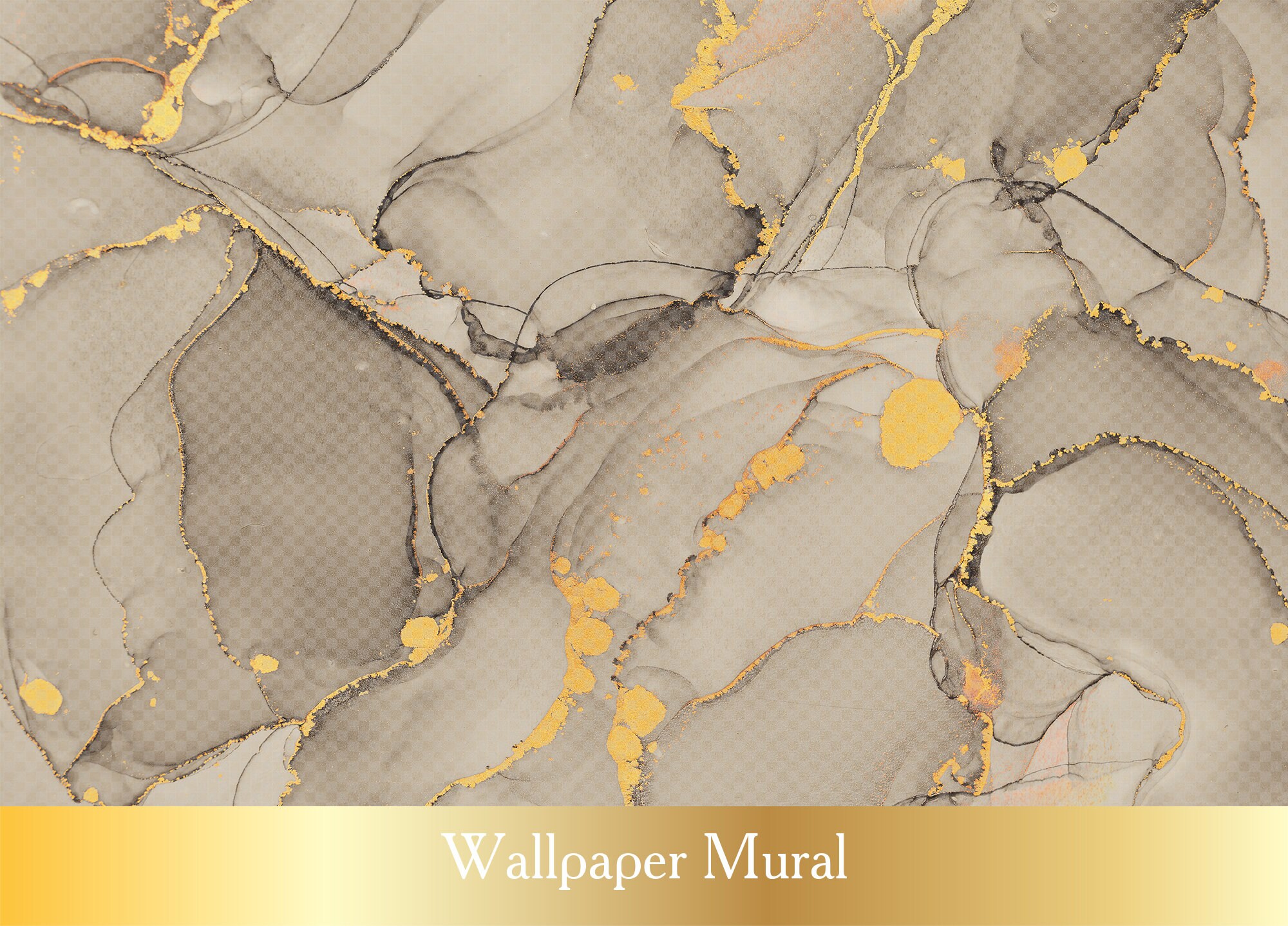 Beige Ombre Marble Stone Wallpaper Non Metallic Pastel | Etsy