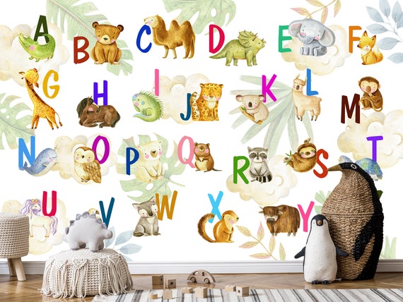 Alphabet Wallpaper For Kids
