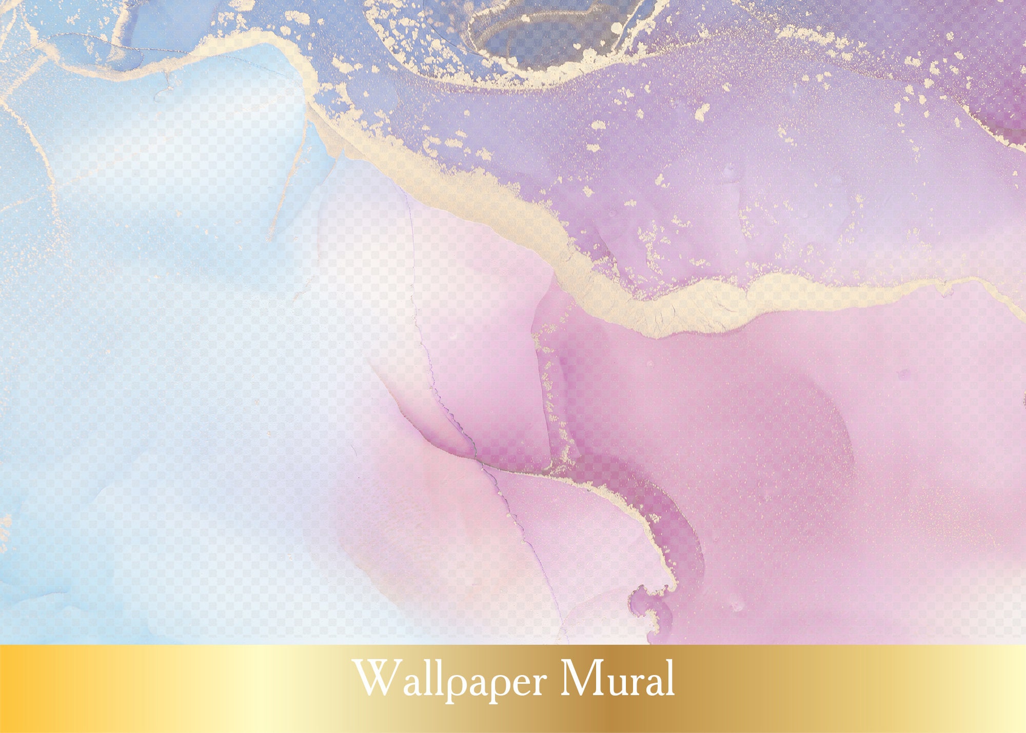 Soft Pastel Marble Stone Wallpaper Pink Ombre Removable Etsy