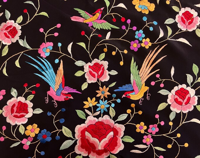 embroidered spanish shawl