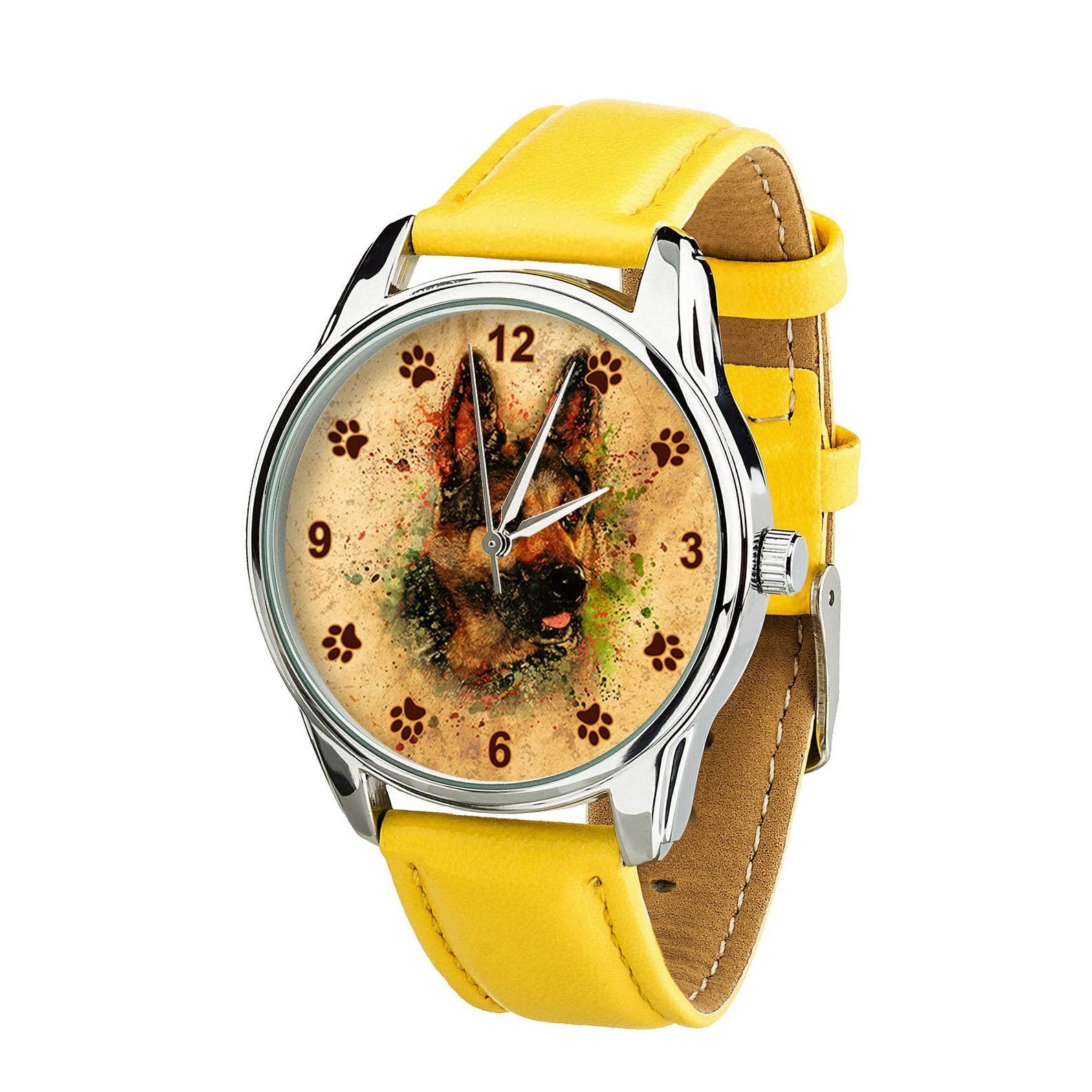 German Shepherd Wrist Watch Dog Lovers Gift Watch Funny Etsy