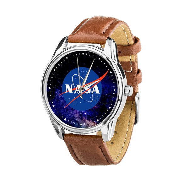 Nasa Space Watch National Aeronautics And Space Administration Watch Space Art Watch Astronaut Watch For Men Women Nasa Logo Watch