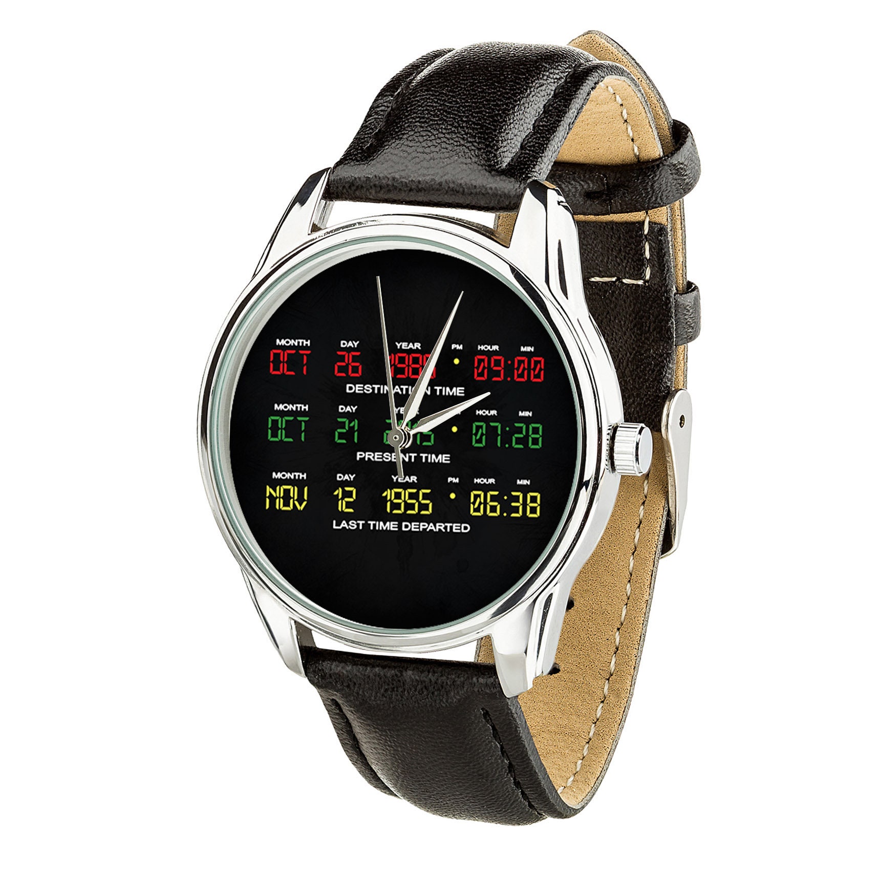 Stainless Steel Case back часы