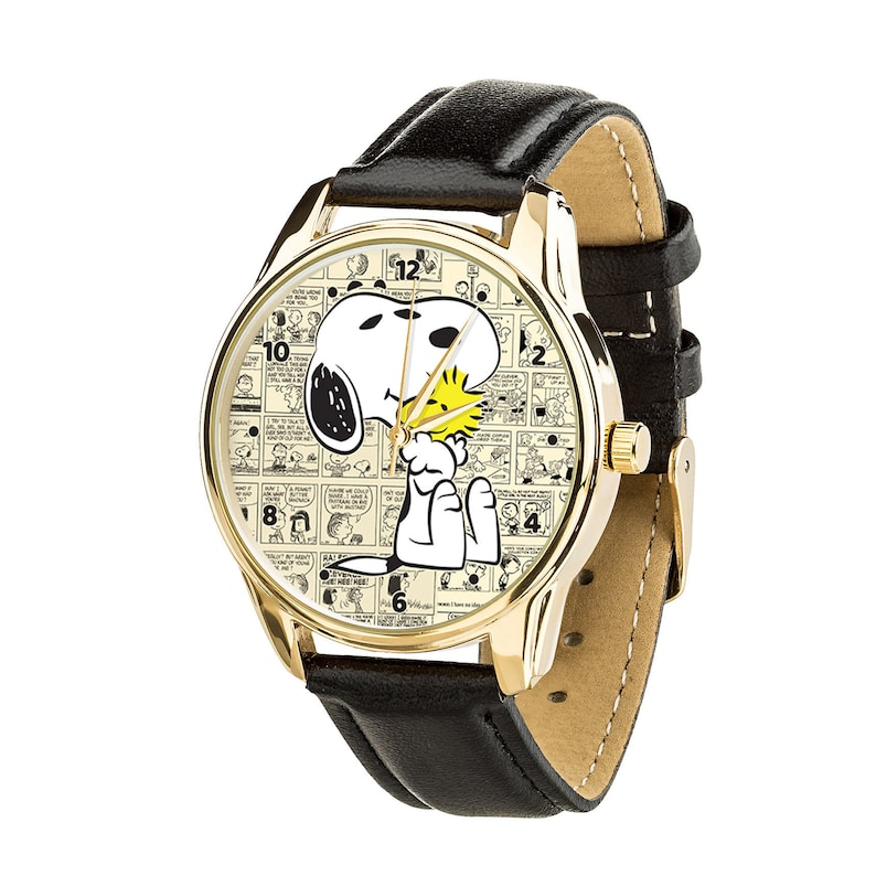 Peanuts Gang Watch Cool Snoopy Vintage Comics Watch for Men Etsy