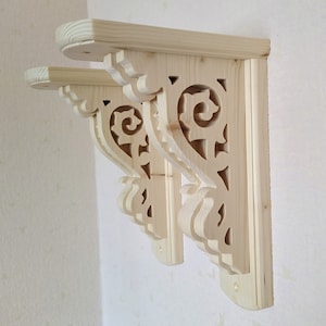 Mensole in legno 2 pezzi. Fatte a mano.