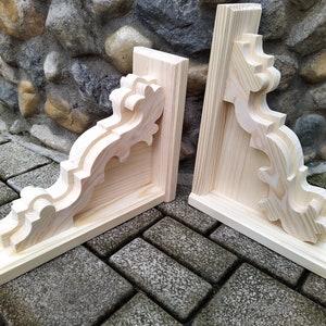Corbels pair of Victorian Brackets, Shelf