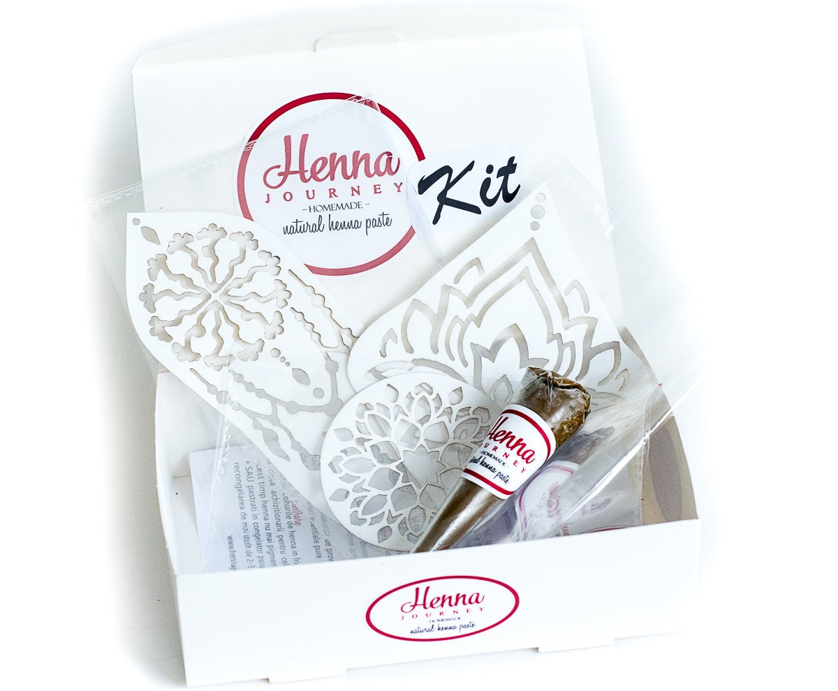 Henna Kit Etsy