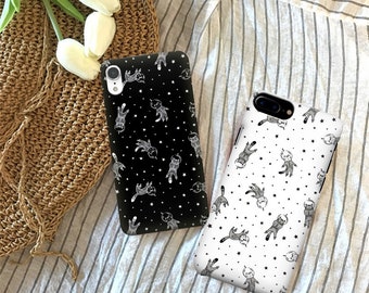 iPhone xs case, cats in space, iphone 11 , iphone xr case, cats case, iphone xs max, iphone 7 case, iphone 8, iphone11 pro max, iphone 8plus