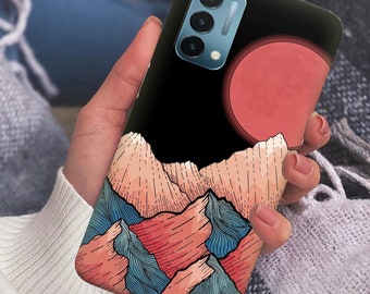 One Plus 9 case mountains case OnePlus 7 Pro case One Plus 8t case OnePlus Nord case moon case OnePlus case OnePlus 8 Pro case Nord N10 case