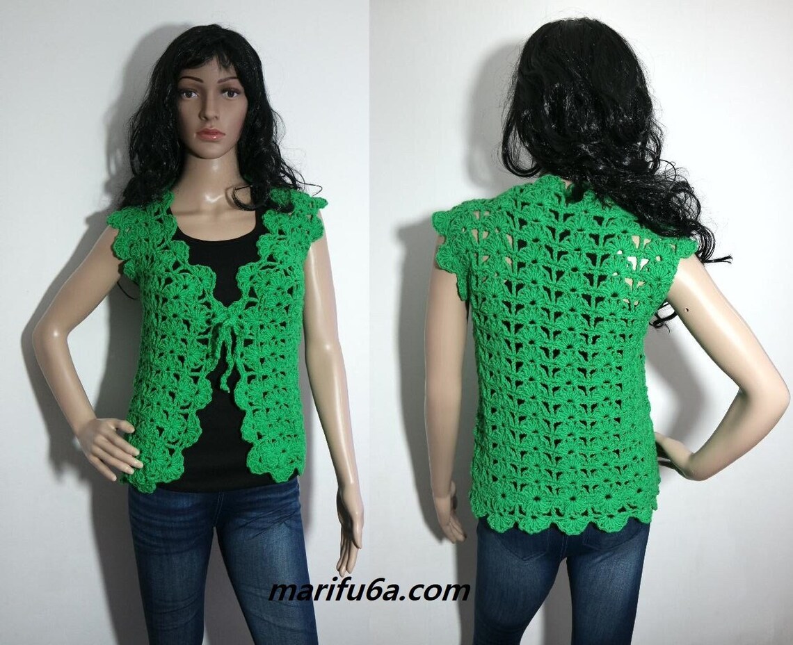 Crochet Easy and Quick Jacket Bolero for Beginners Pattern Pdf - Etsy