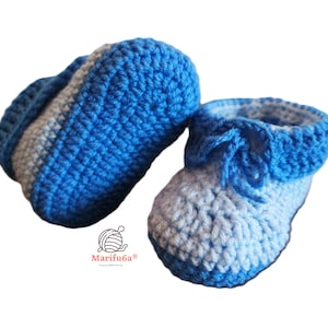 easy crochet baby booties pattern pdf