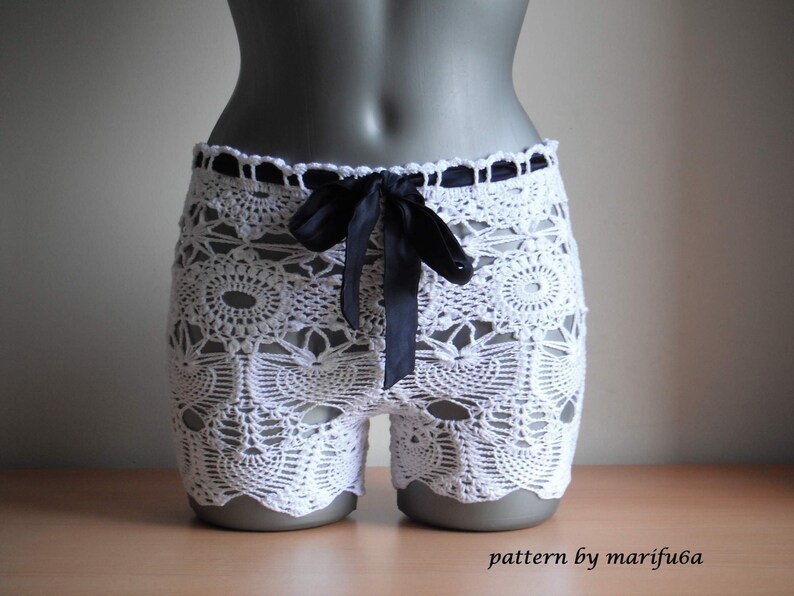 crochet summer shorts pattern pdf 64 by marifu6a 1 - изображение.