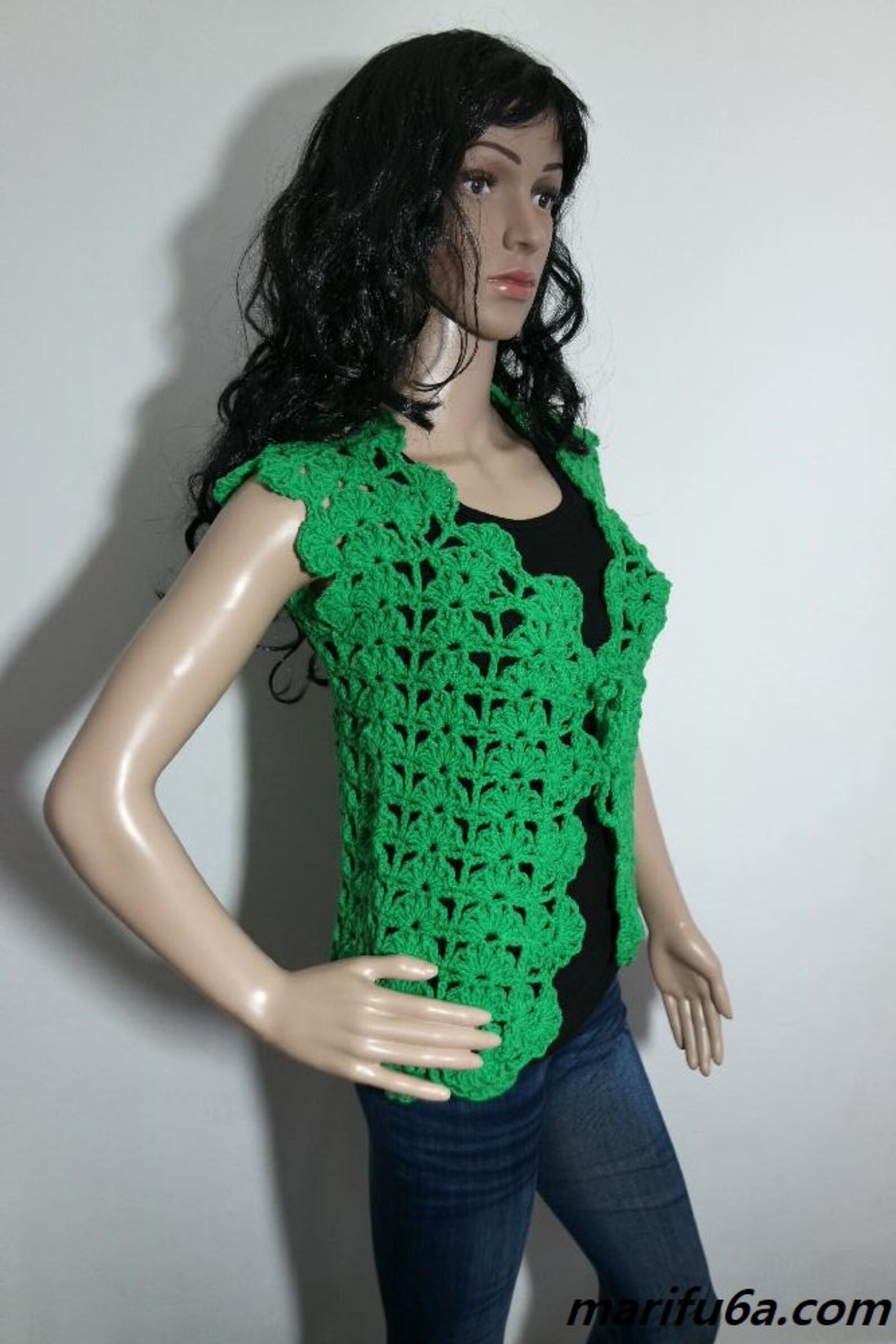 Crochet Easy and Quick Jacket Bolero for Beginners Pattern Pdf | Etsy