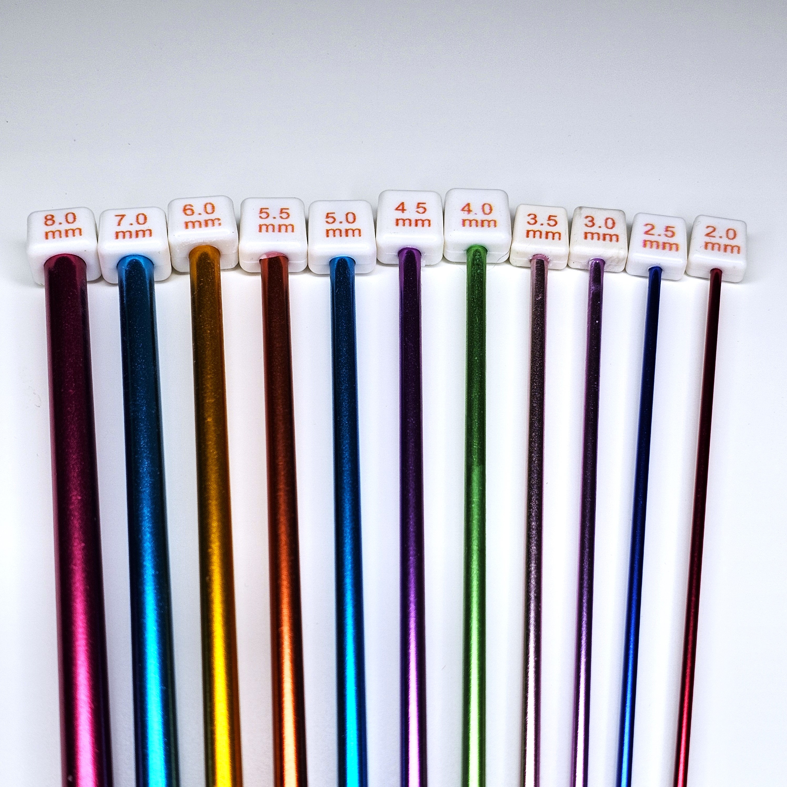 GANCI ALL'UNCINETTO LUNGHI tunisini 5 taglie 6,5 mm - 11,0 mm