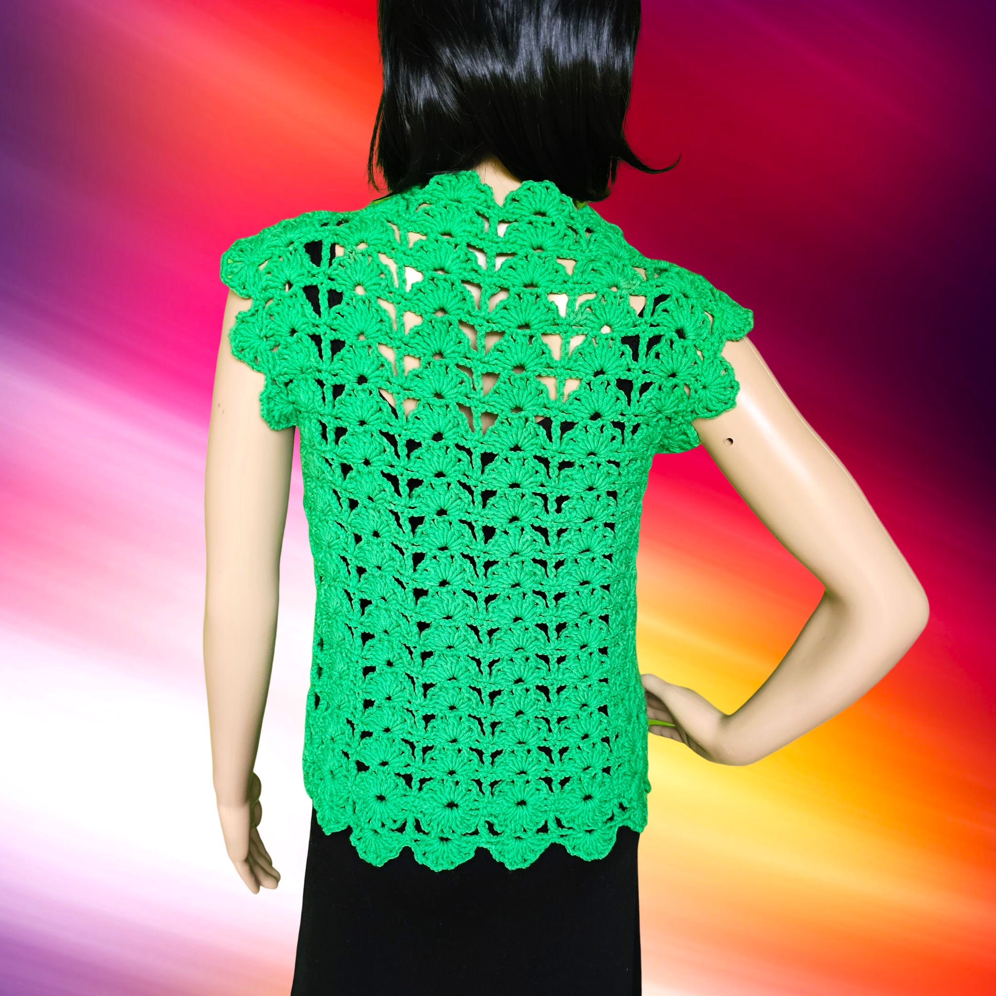 Crochet Easy and Quick Jacket Bolero for Beginners Pattern Pdf - Etsy