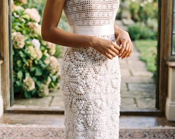 The Rose Dress / Ball Gown Dress / Crochet Prom Dress / Princess Dress /  Long Maxi Dress /crochet Pattern / Lace Flower Girl Dress /PDF File - Etsy