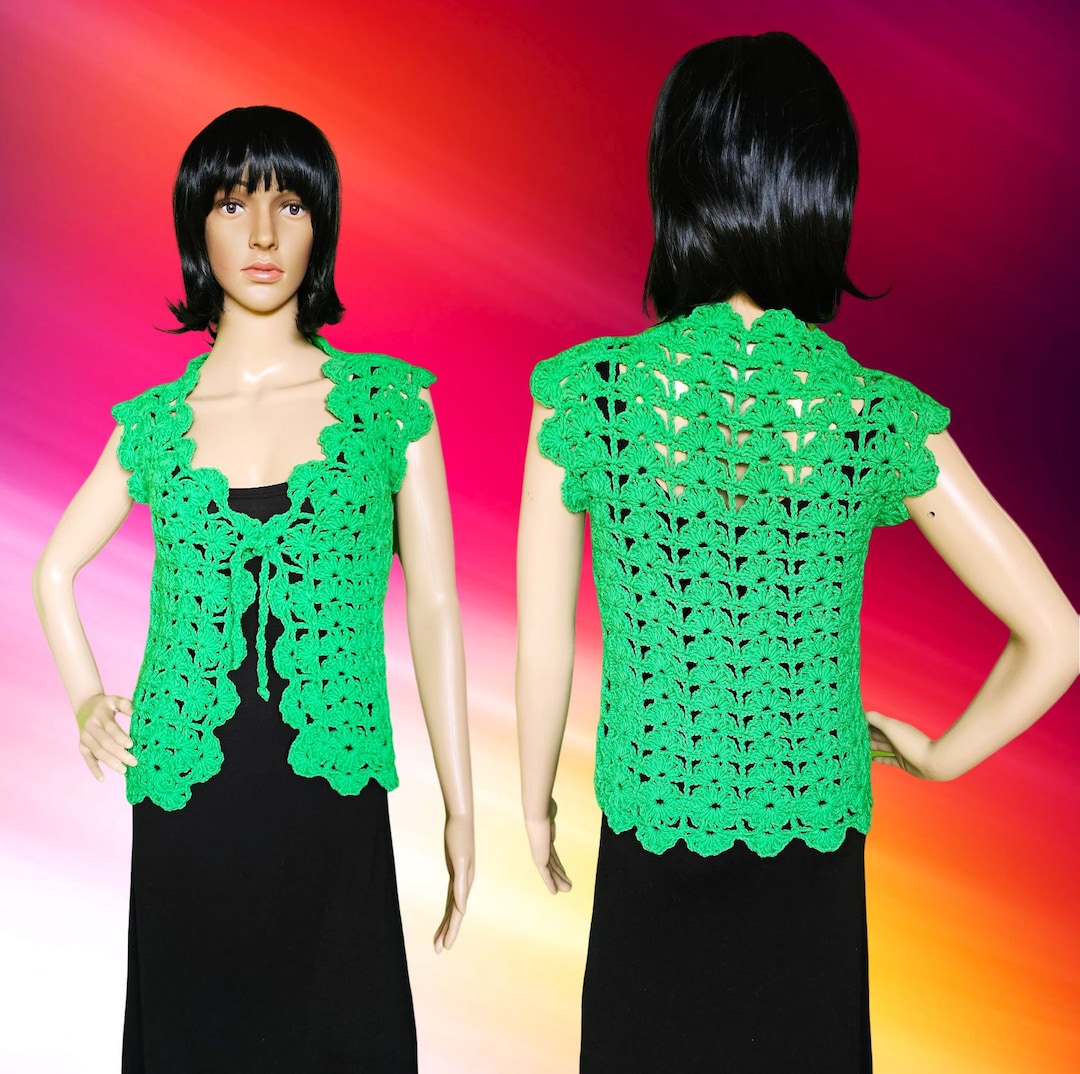Crochet Easy and Quick Jacket Bolero for Beginners Pattern Pdf - Etsy