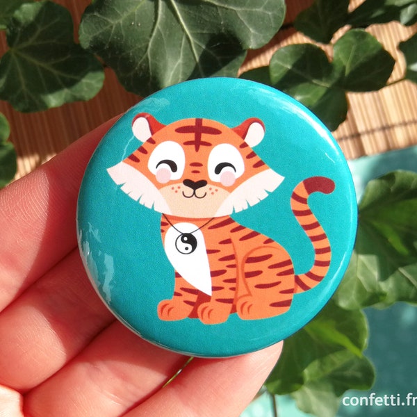 Magnet mit niedlichem Tiger