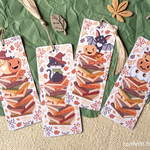 Halloween bookmarks