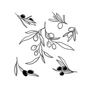 Olive branch Svg, Olive leaf clipart, Border svg, Branch olive clipart, Olive leaves clipart, Olive tree branch, Olive Svg