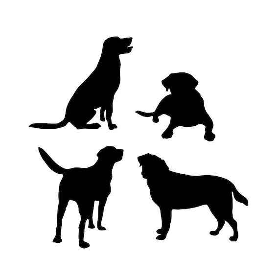 Labrador Silhouette, Black Labrador, Lab Svg, Labrador PNG, Dog Clipart,  Black Lab Svg, Dog Svg - Etsy
