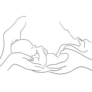 Mama Svg Mothers Day Svg Newborn Feet Svg Files Baby Line Etsy