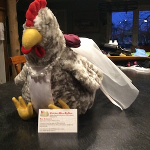 Chicken diaper Wedding dress