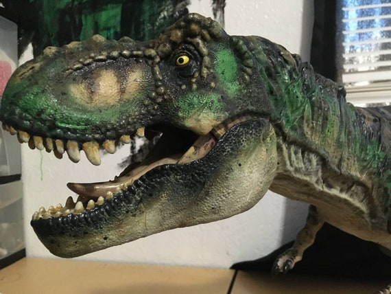 tyrannosaurus rex supercolosal jurassic world mattel