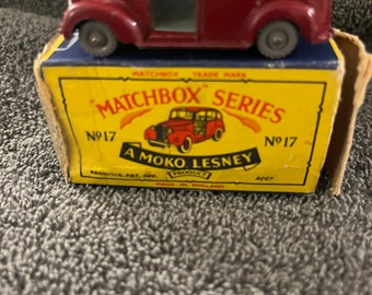 MATCHBOX 　No.17 　METOROPOLITAN TAXI Vintage Matchbox No. 17 Austin Metropolitan Taxi - Etsy Canada