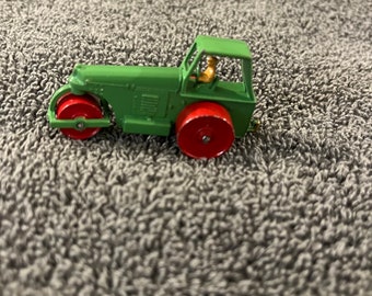 当時物　マッチボックス ロードローラー　レズニー ヴィンテージ　英国製 ヴィンテージ マッチ箱 ⁄ レスニー 1a;アベリング・バーフォード