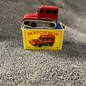 matchbox no. 35 Snow Trac