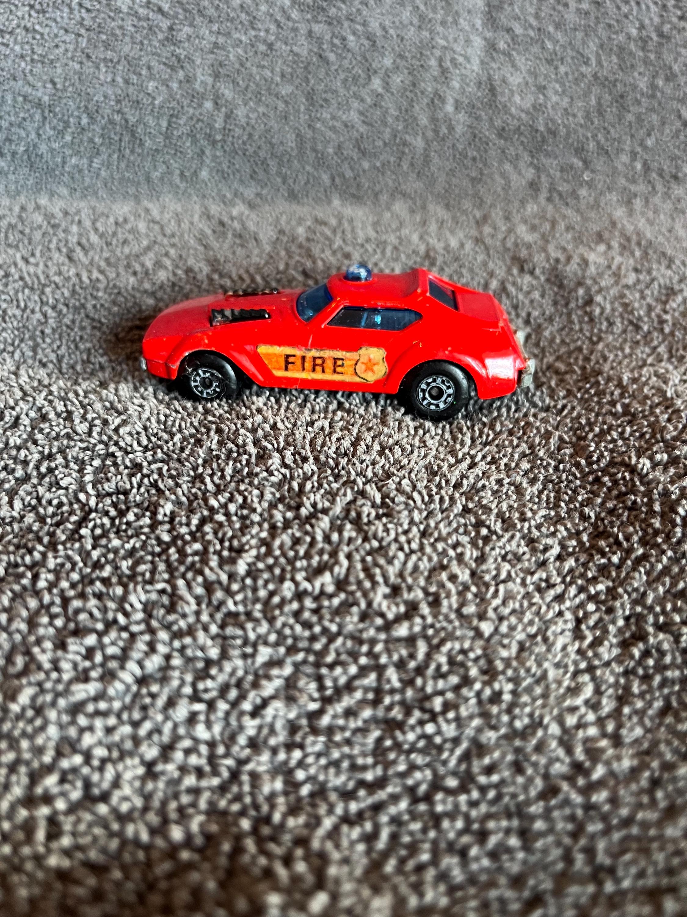 Matchbox Fire Chief - Etsy Canada