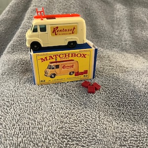 ミニカー Matchbox No 62 TV SERVICE VAN Matchbox Lesney #62 TV Service Van - Radio Rentals 1964 Toy