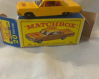 ヴィンテージ マッチボックス シリーズ No.20 インパラ タクシー