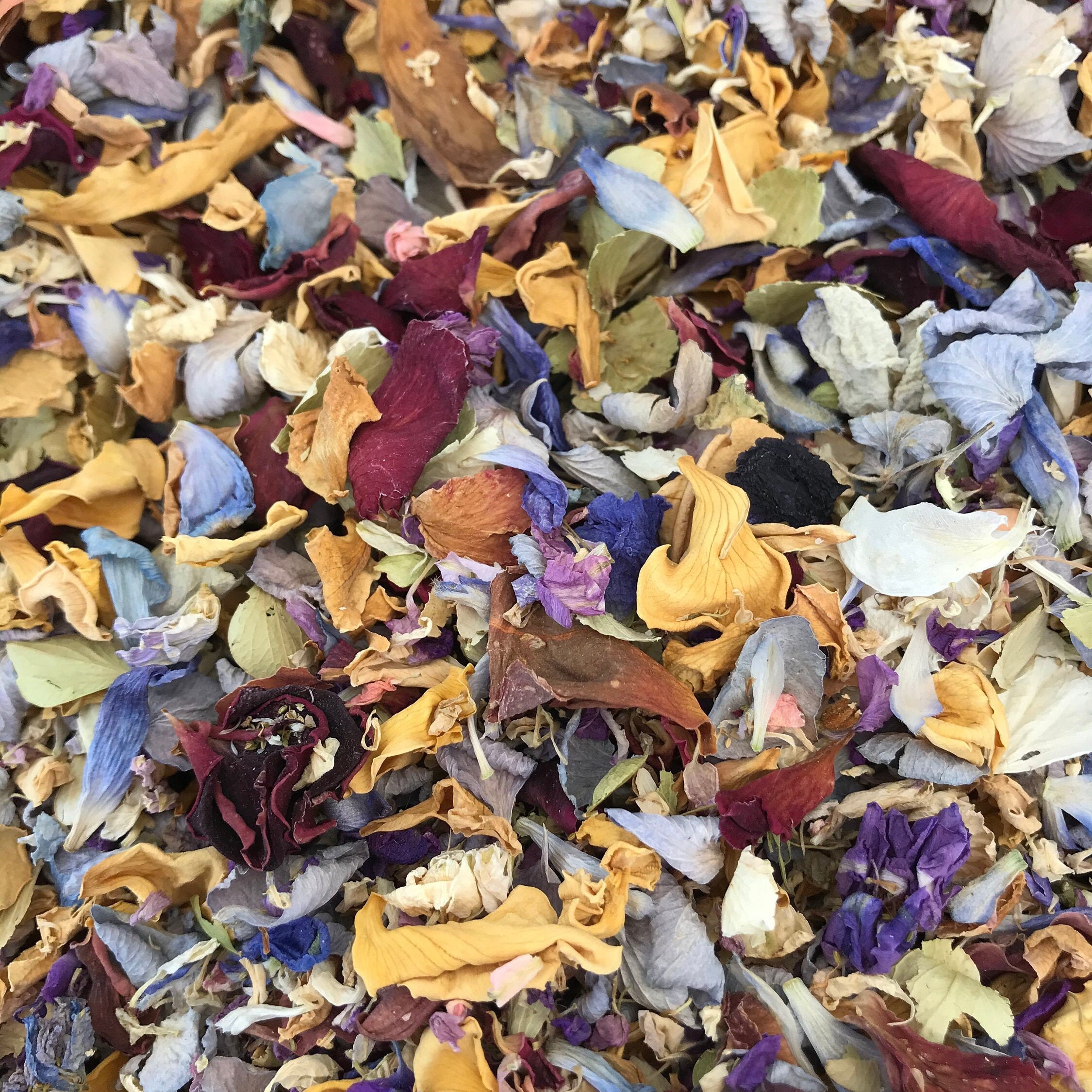 Confetti Biodegradable dried flower mix Etsy
