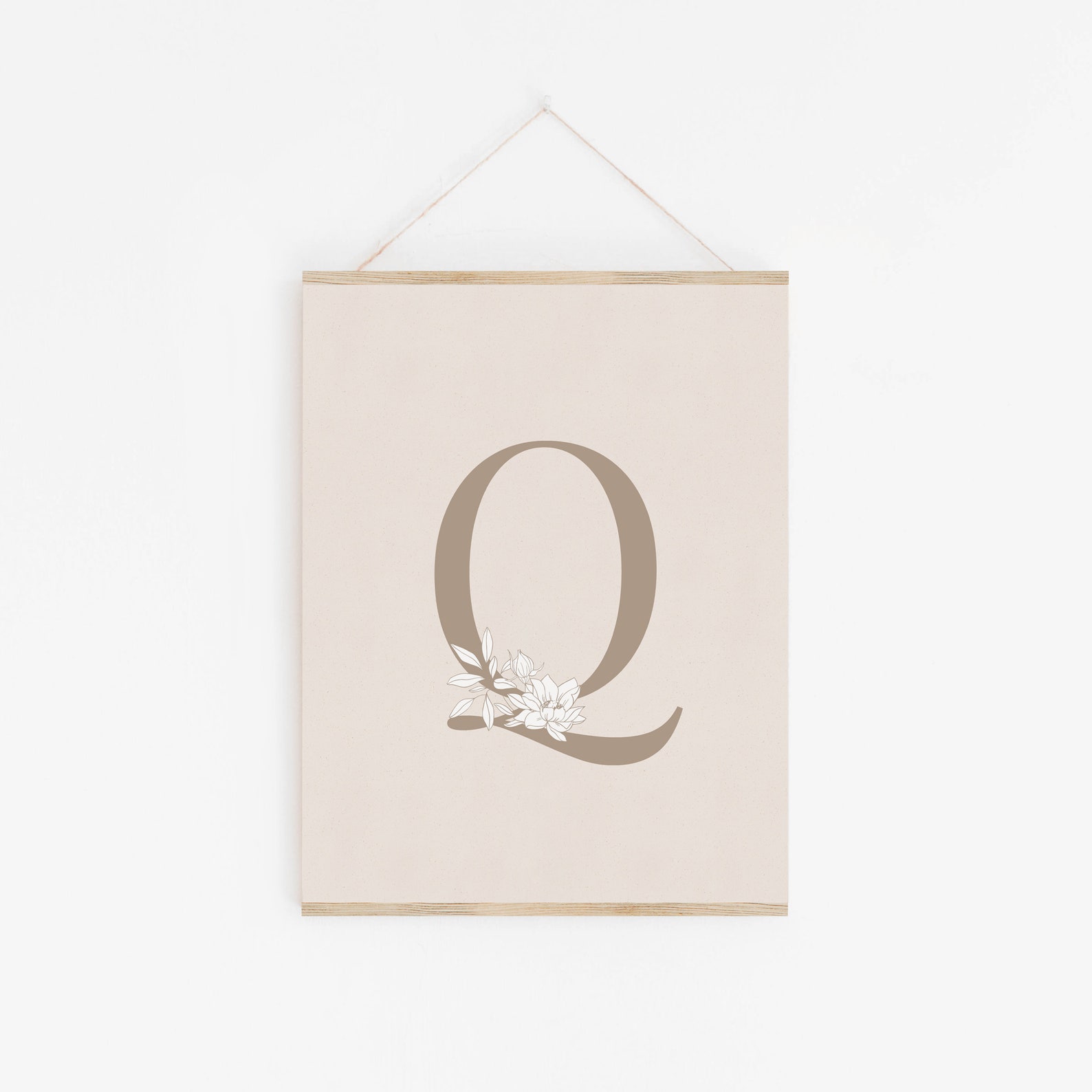 Letter Q Print Letter Q Poster Letter Q Wall Art Letter Q Etsy