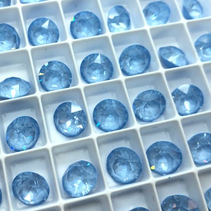 6pc SS39 Crystal Sky Ignite EHA Brilliance Chatons / Article # 1088 / Austrian Crystal ;-) Chatons for Making Jewelry / Discounts Avail