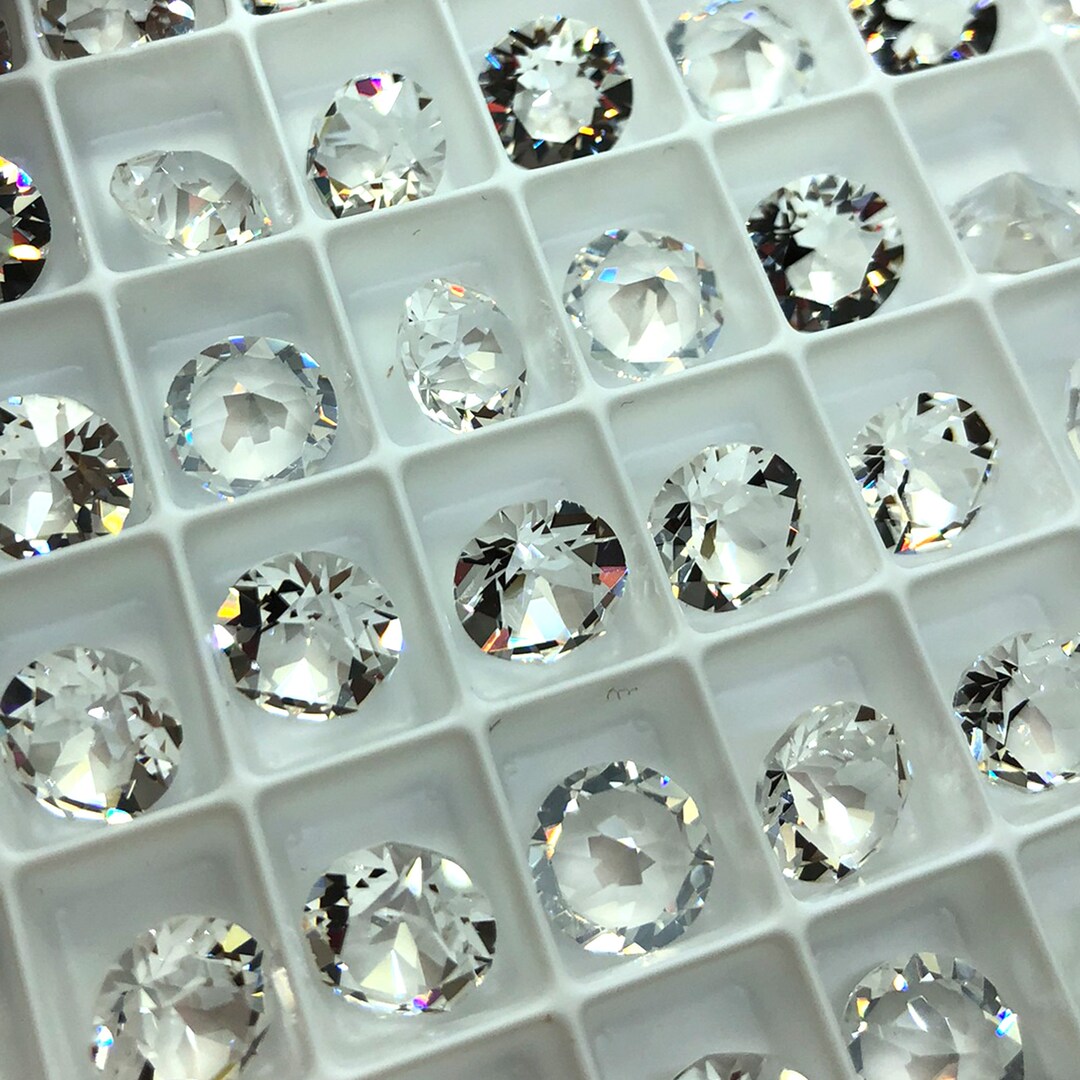 6pc SS39 Crystal Ignite EHA Brilliance Chatons / Article 1088