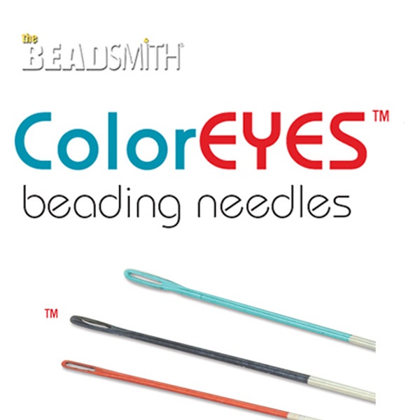 Qty of (25) Color Eye Beading Needles / 3 Sizes to Choose From / Bead weaving / Needles for beading / Pony needles / Needles for beadwork