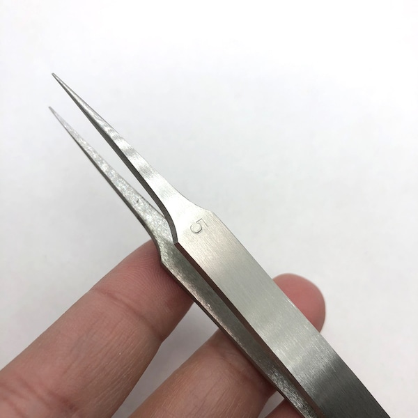 1 pc Beading Tweezers (#5) / Tool for Beading pearl knotting, jewelry making, metalsmithing / Great for helping to take out knots!!