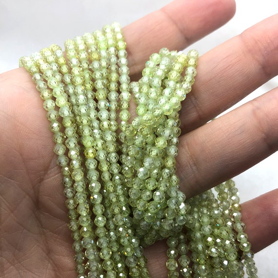 Cubic zirconia beads discount